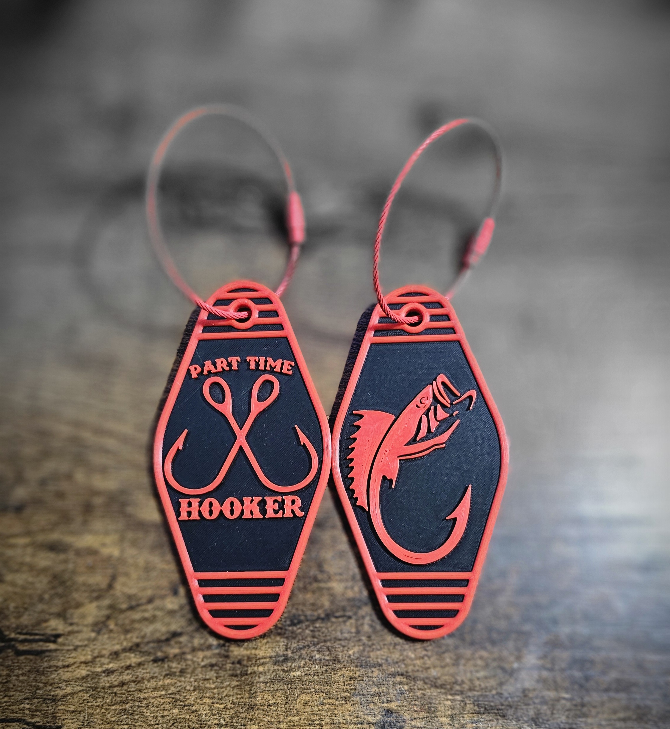 Custom Keychain - Personalized 3D printed keychain